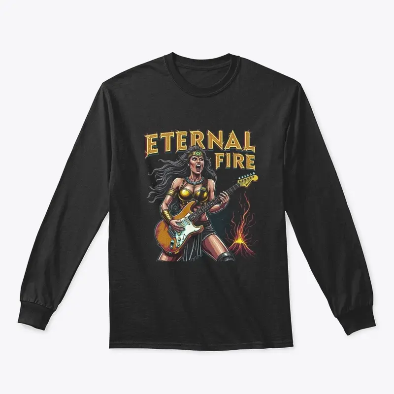 Halftone Design Print | Eternal Fire